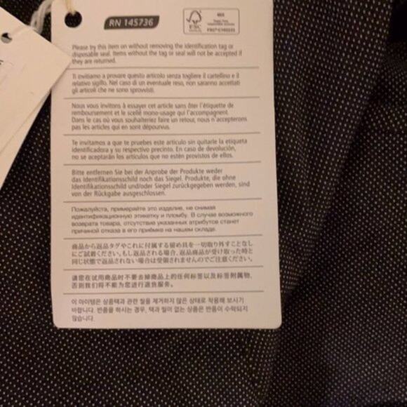 Massimo Rebecchi belted Tweed Pants grey L - Picture 6 of 8